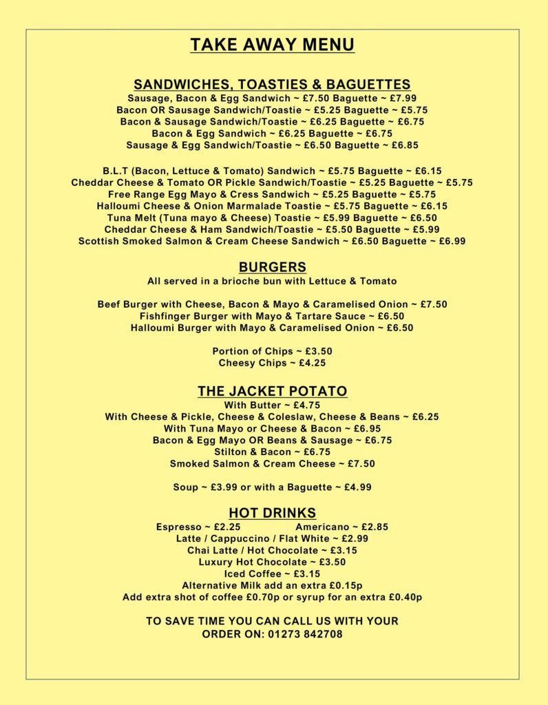 Menu The Nutmeg Tree